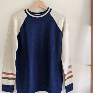 Cotopaxi Navy and Cream Women's Sweater